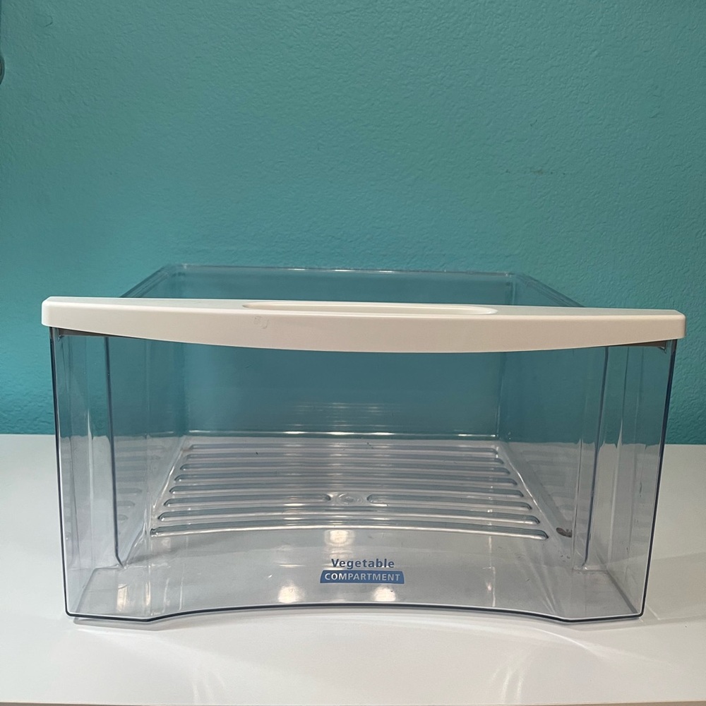 Whirlpool Refrigerator Crisper Pan, Vegetable Compartment Drawer #2223233